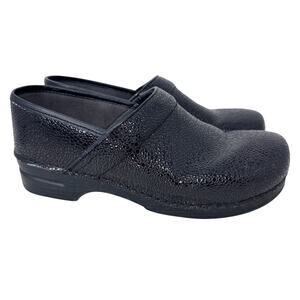 Dansko Professional XP‎ Tooled Clog Women's EU 42 11.5-12 Black Slip Resistant